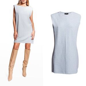 NWT AS by DF Georgia Shift Dress in Blue Steel